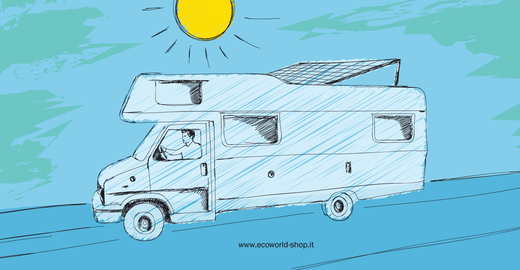 Kit fotovoltaico per camper: come funziona e quanto costa