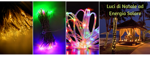 Luci di Natale ad energia solare: come illuminare il giardino?