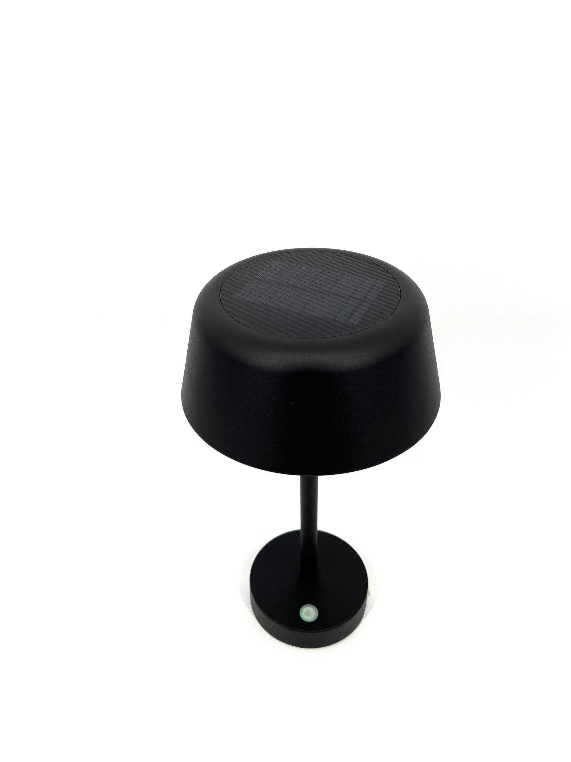 Lampada Solare da Tavolo Nera