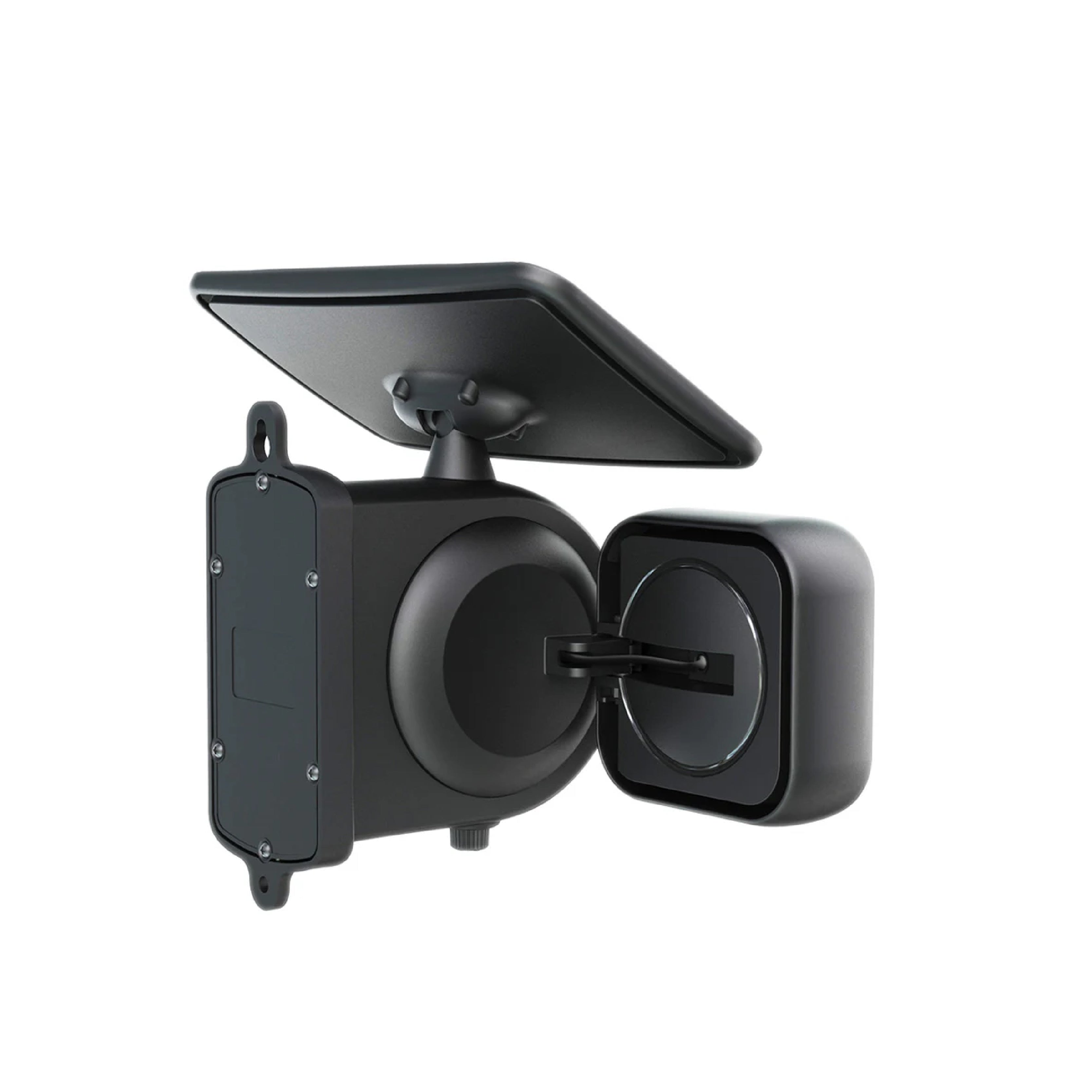 regolazione di apertura della fonte luminosa del faro solare da esterno