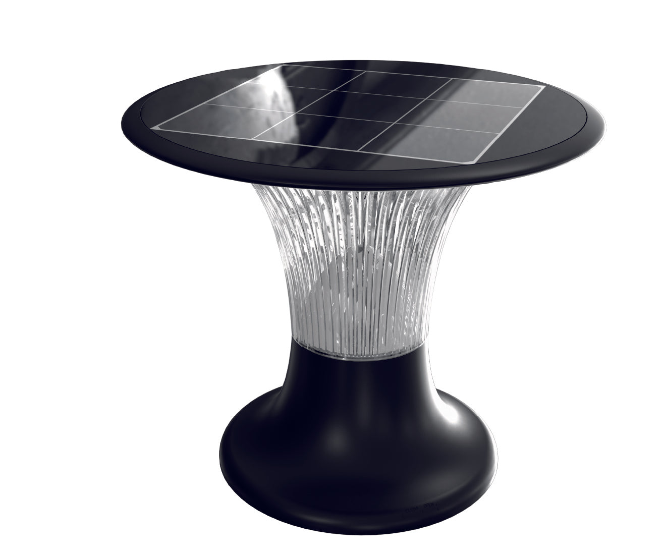 Lampioncino Colonna Solare da esterno 2200 Lumen "LMS-089"