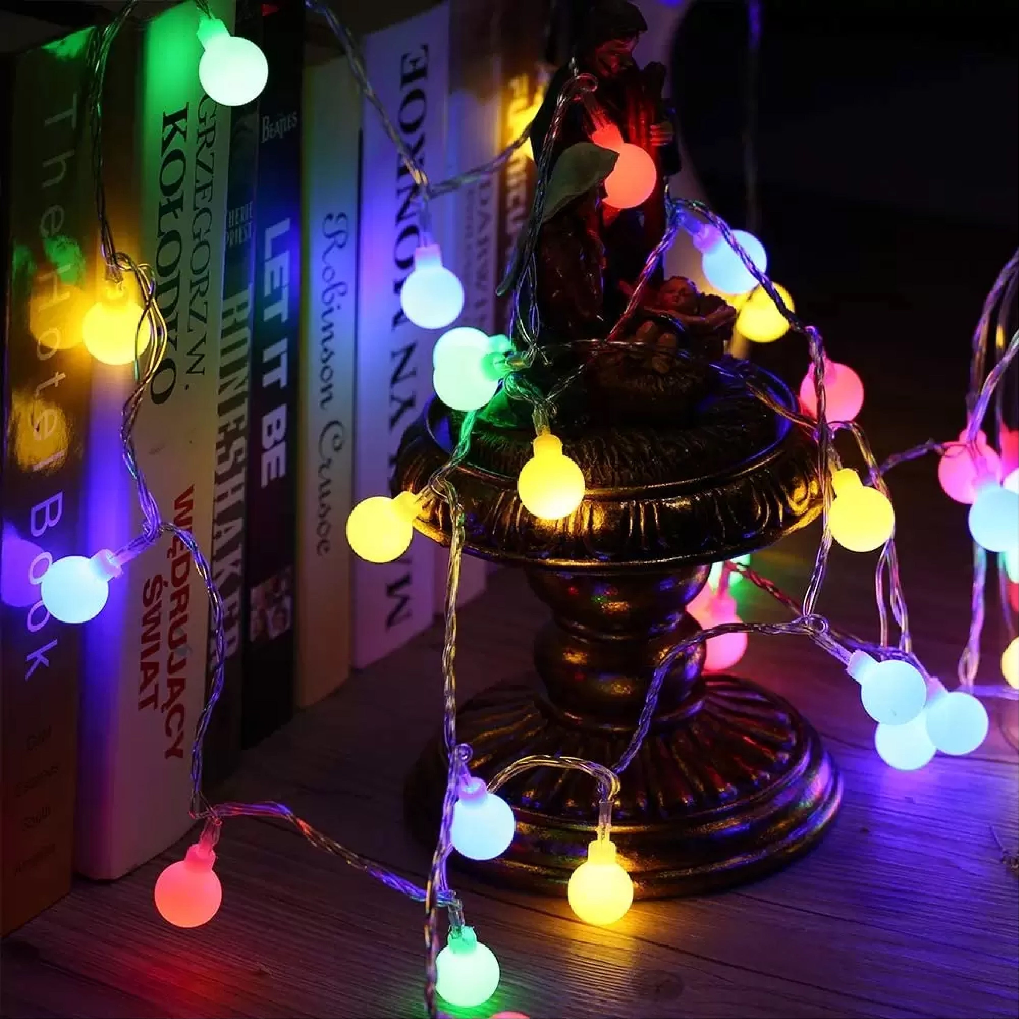 Catena Luminosa Solare A LED Da 20 M, Impermeabile, Per Esterni Con 8 Modalita Di Cambio Colore Bianco Freddo 99045160 Catena Luminosa Solare A LED Da 20 M, Impermeabile, Per Esterni Con 8 Modalita Di Cambio Colore Bianco Freddo 99045160