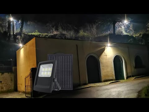 video faro ad energia solare da esterno LMS-4PROT