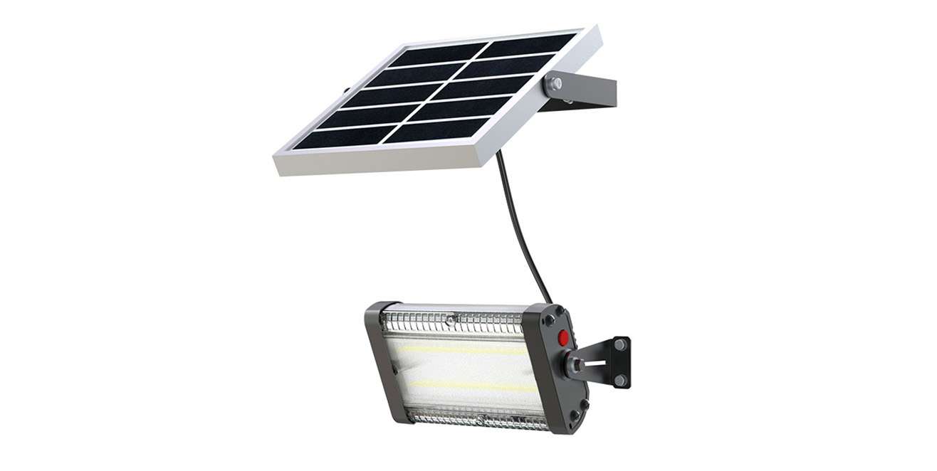 Faro con Pannello Solare 200W - 3000 Lumen