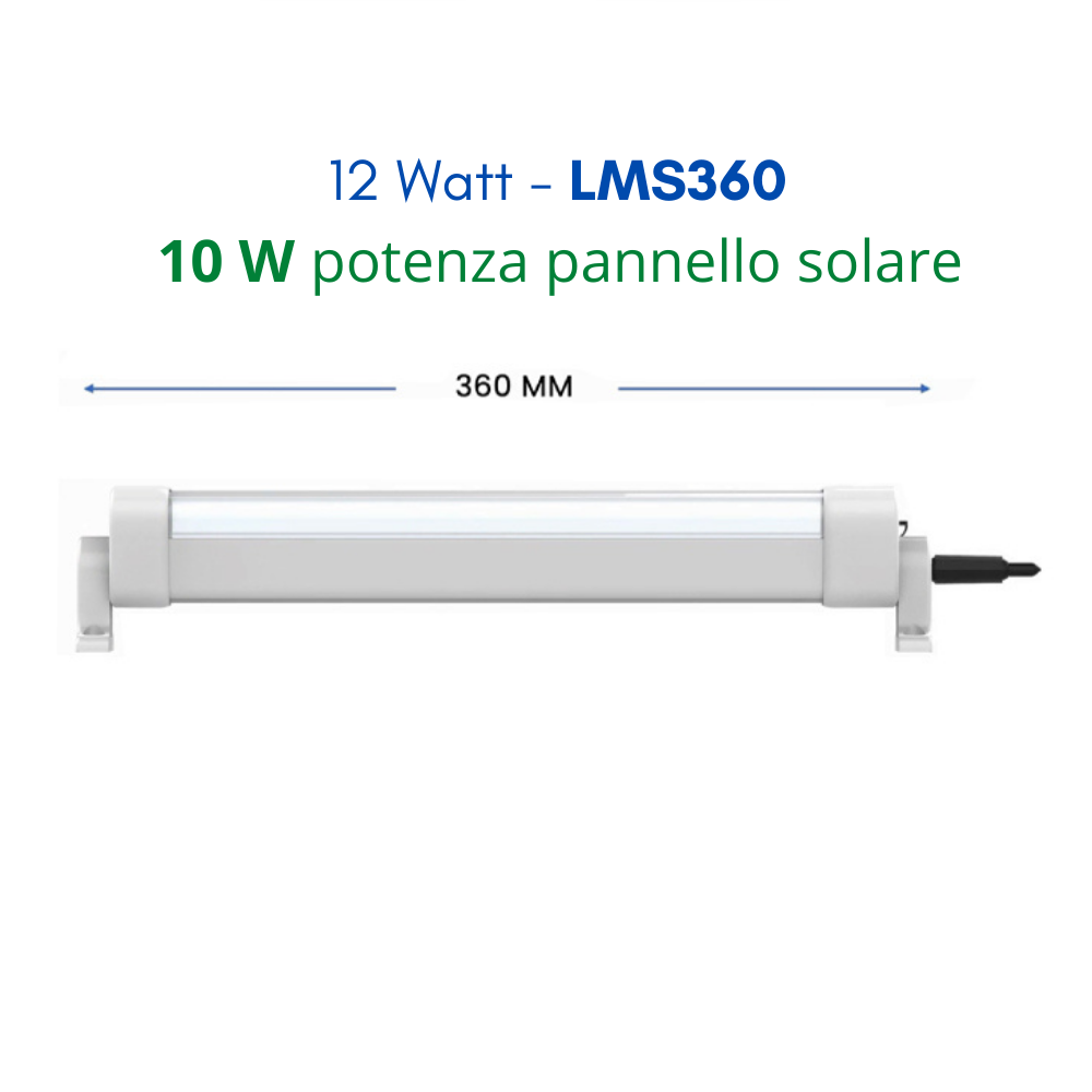 Plafoniera Led Solare 1200 Lumen