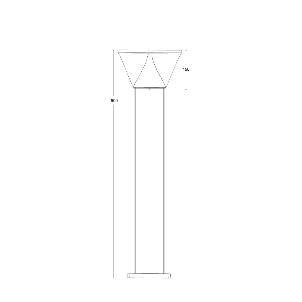 Lampioncino ad Energia Solare per Giardino 460 Lumen