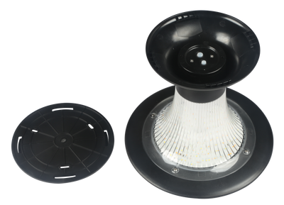 Lampioncino Colonna Solare da esterno 2200 Lumen     "LMS-089"