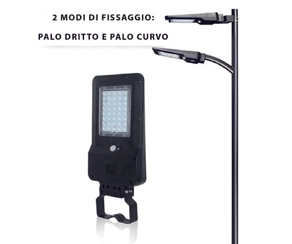 Lampione ad energia solare 850 Lumen