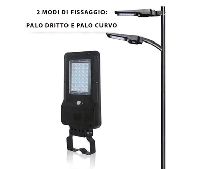 Lampione ad Energia Solare 3000 Lumen