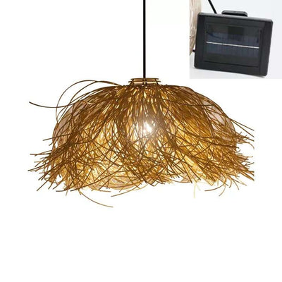 lampada pendente ad energia solare 
