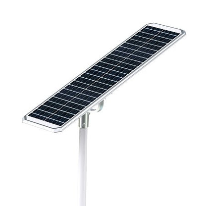 Lampione Energia Solare Pannello Fotovoltaico Integrato 4000 Lumen