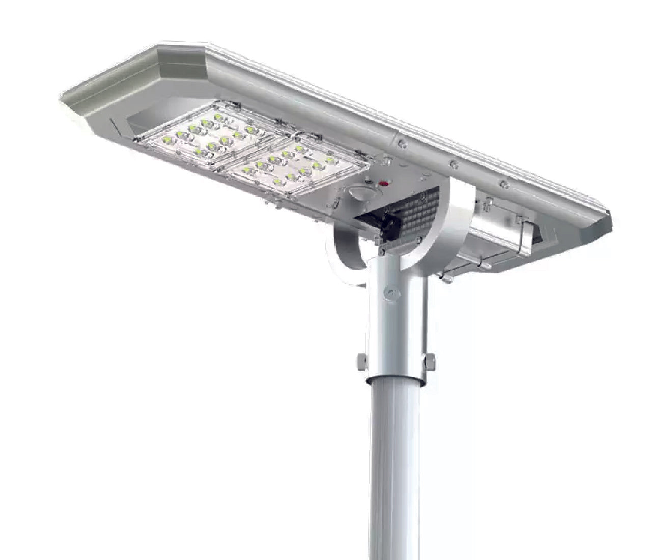 Lampione Energia Solare 2000 Lumen con programmazione illuminazione