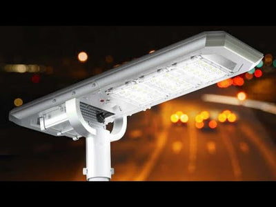 video lampione solare 3000 lumen 