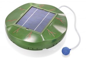 ossigenatore per laghetti ad energia solare