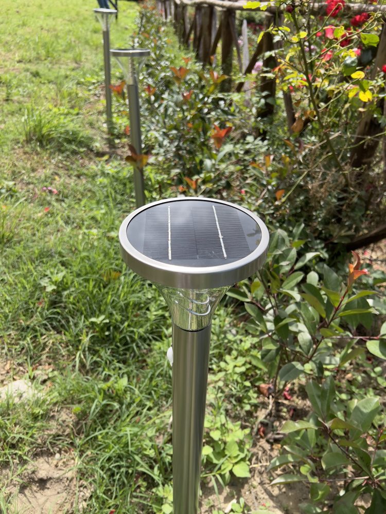 pannello fotovoltaico 2W del lampioncino solare da giardino LMS-085