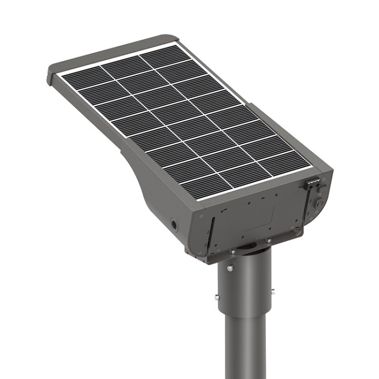 Pannello fotovoltaico 16watt incorporato sopra al lampione solare da 6000 lumen